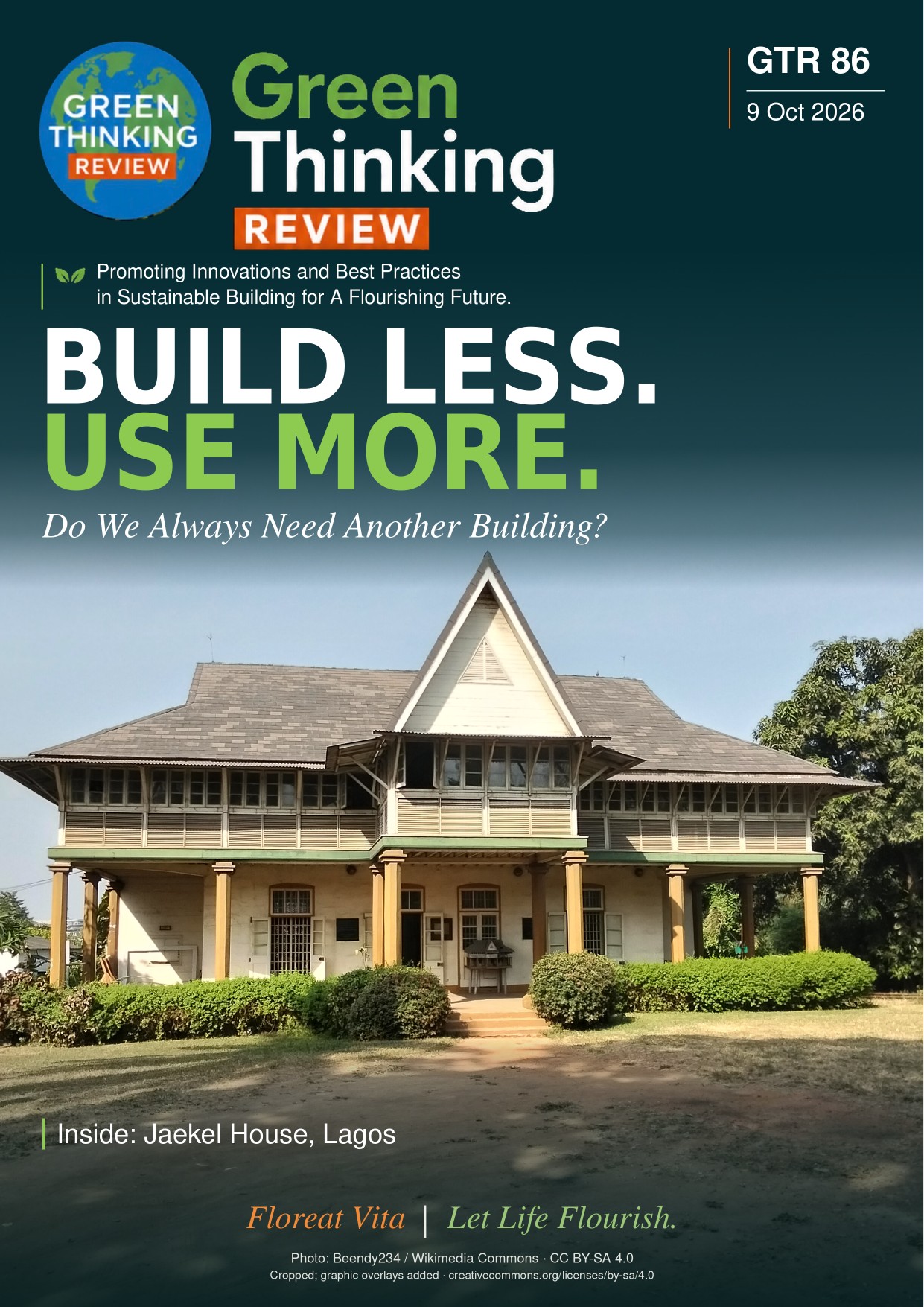 Cover of GTR 86: Build Less. Use More.